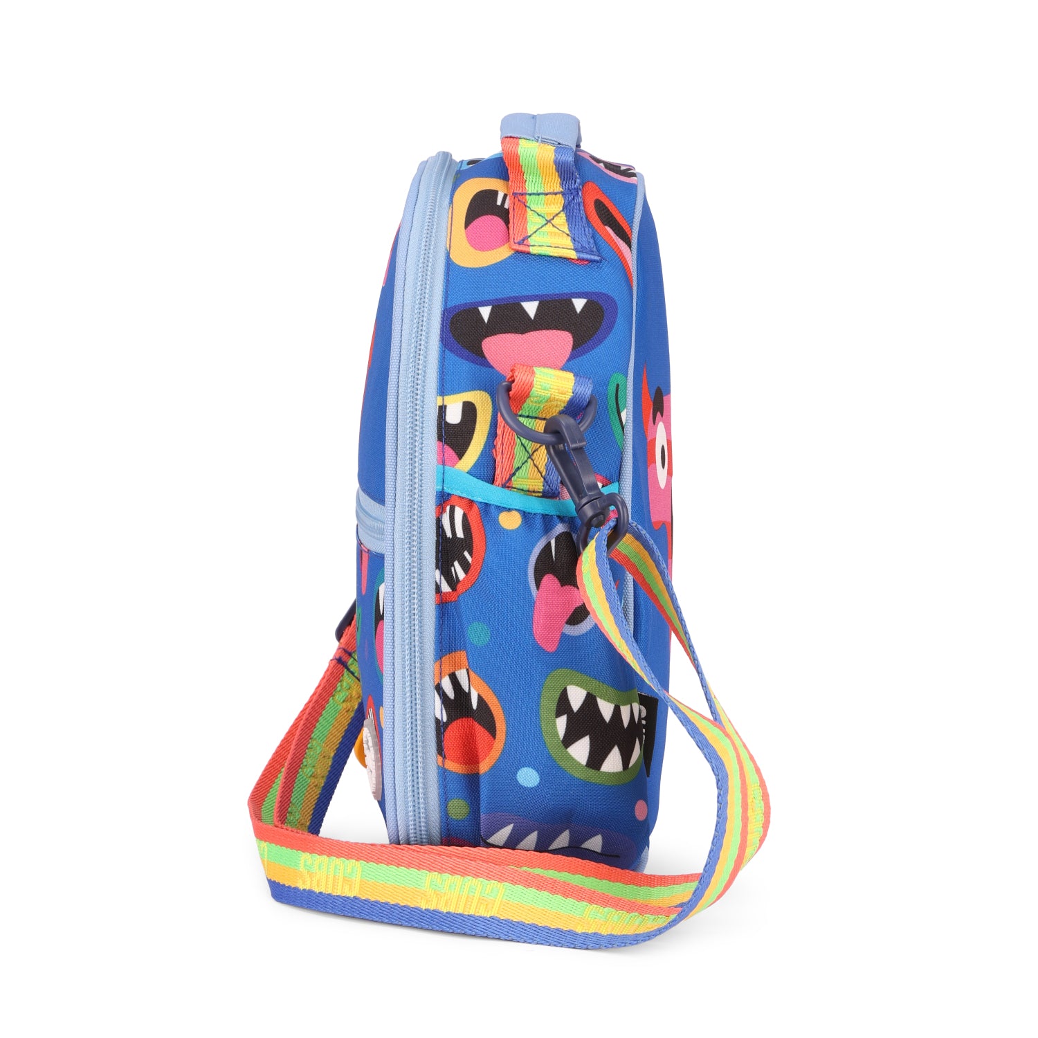 Blue Monsters Letter T Pre-School Lunch Bag