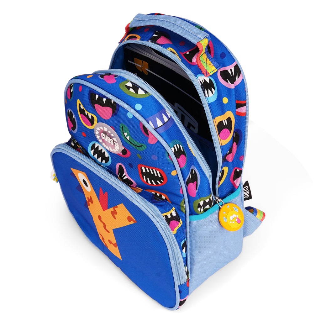 Blue Monsters Pre-School Backpack Y