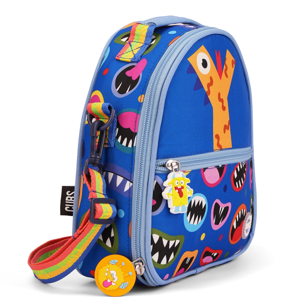 Blue Monsters Pre-School Lunch Bag Y