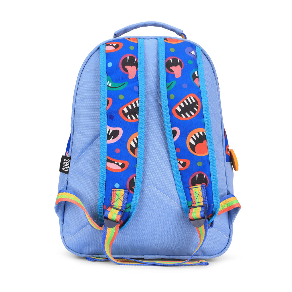 Blue Monsters Pre-School Backpack Z