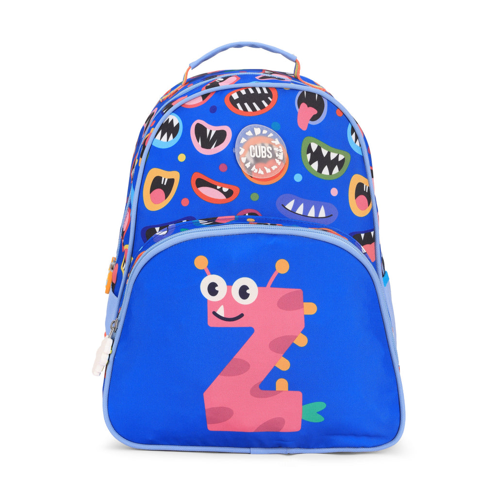 Blue Monsters Pre-School Backpack Z