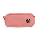 Peach Double Zipper Pincel case