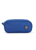 True Blue Double Zipper Pincel case