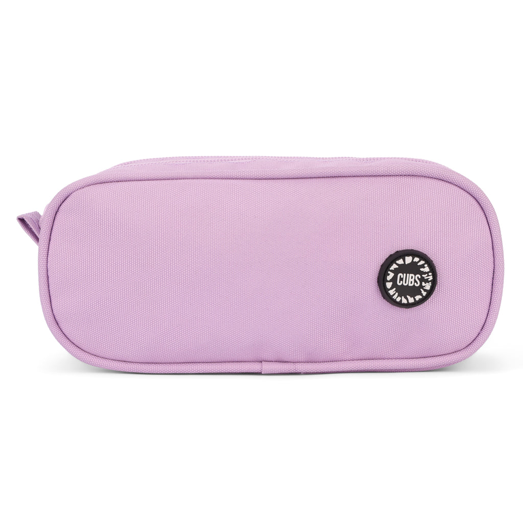 Lilac Double Zipper Pincel case