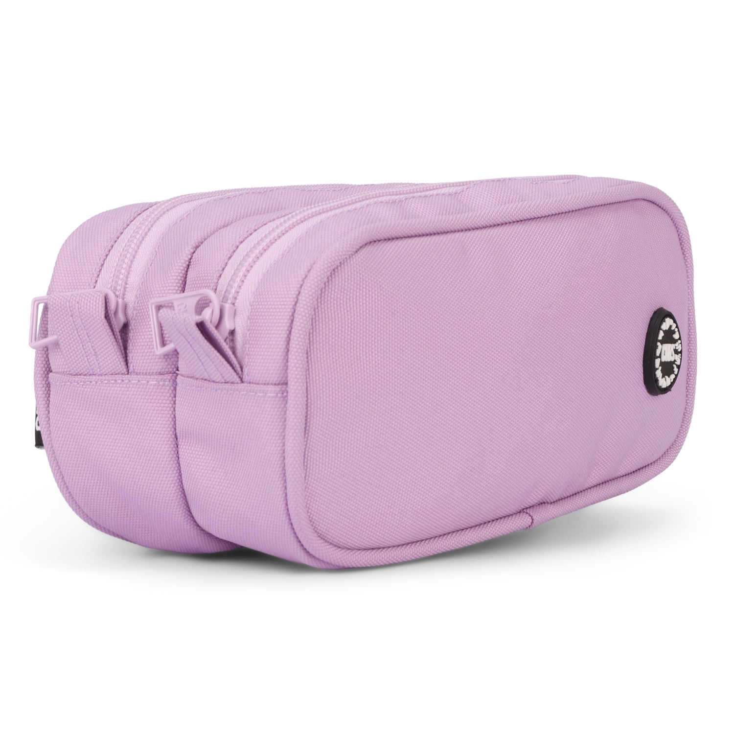 Lilac Double Zipper Pincel case