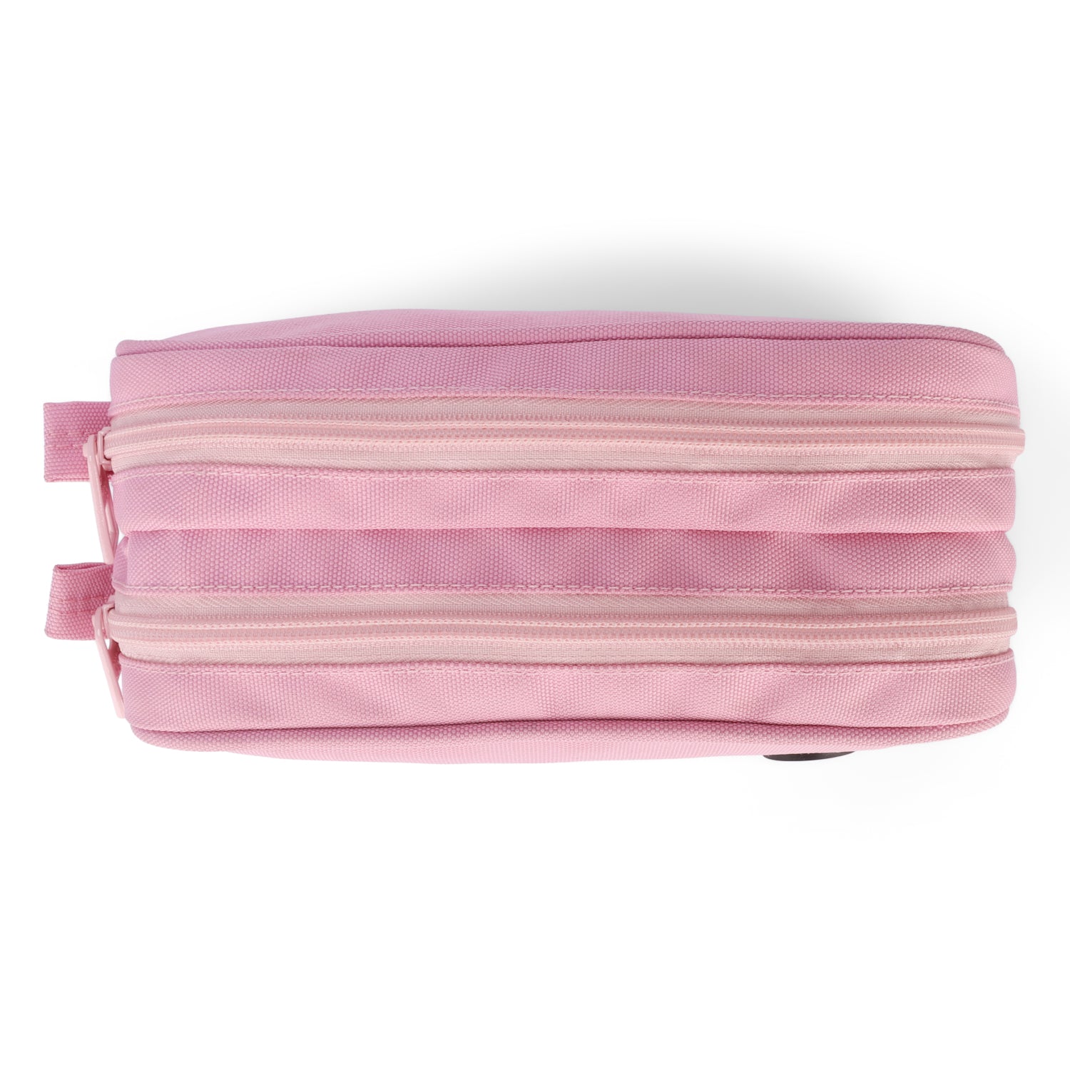 Pink\Baby pink Double Zipper Pincel case