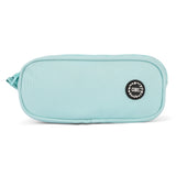 Bluish Mint green Double Zipper Pincel case