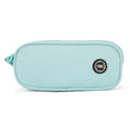 Bluish Mint green Double Zipper Pincel case
