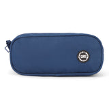 Navy Double Zipper Pincel case