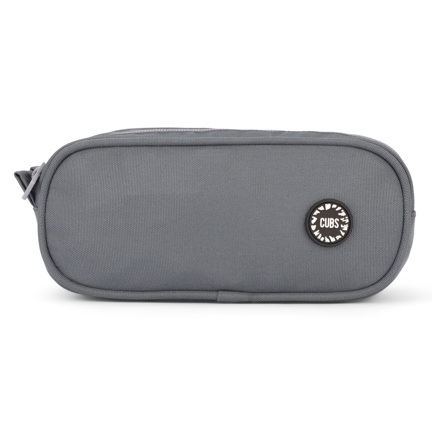 Dark Grey Double Zipper Pincel case
