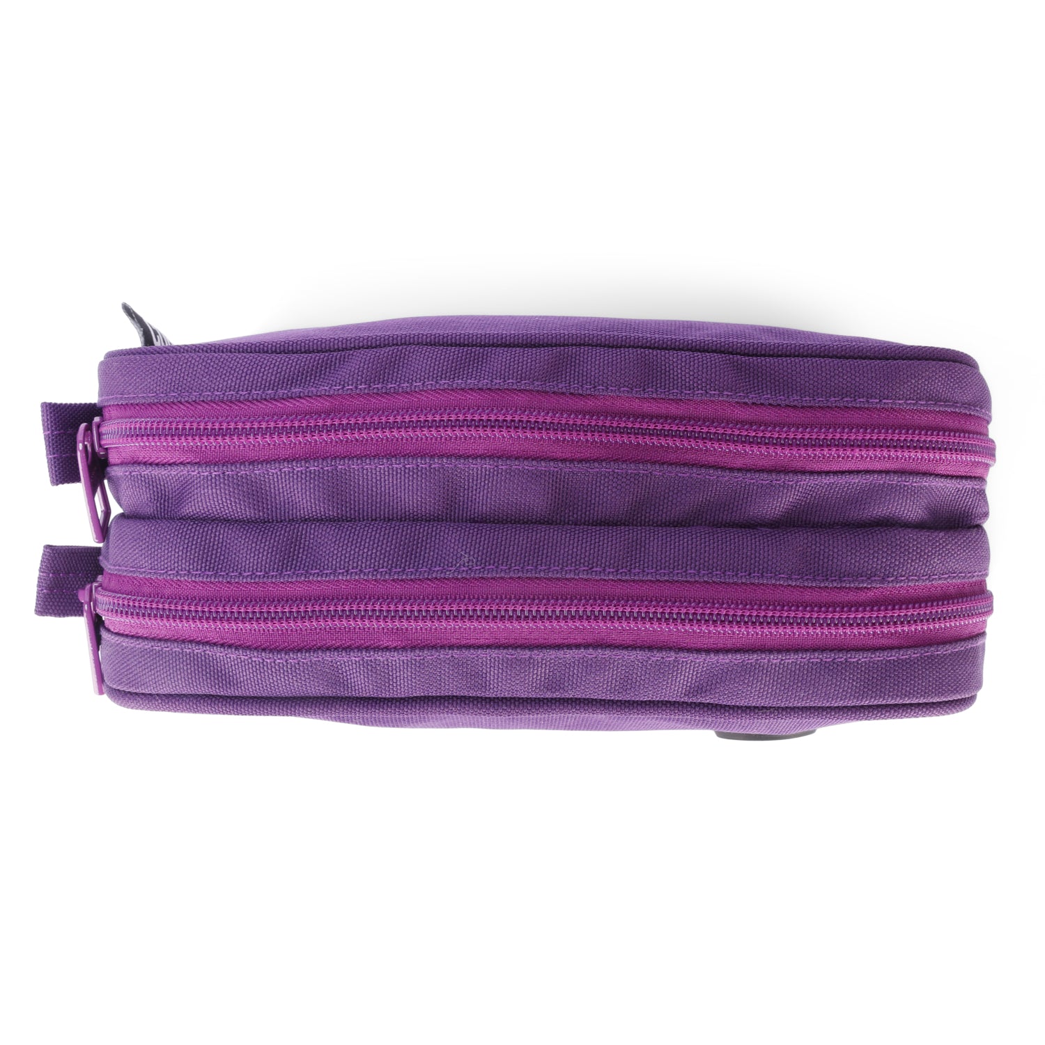 Violet Double Zipper Pincel case