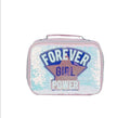 Sequin Lunch Bag 1 White/Peach