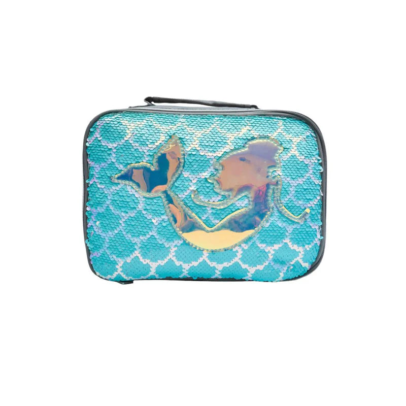 Sequin Lunch Bag 1 Mermaid Blue