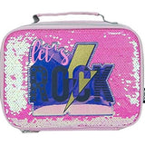 Sequin Lunch Bag 1 baby pink