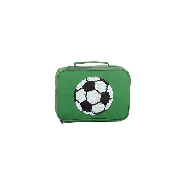 Sequin Lunch Bag 1 Football Flip Sequin Boys