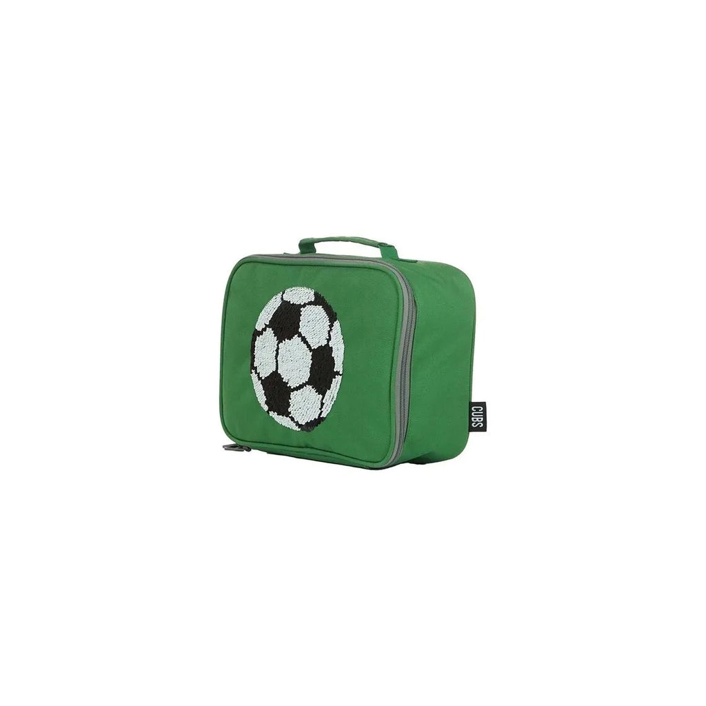 Sequin Lunch Bag 1 Football Flip Sequin Boys