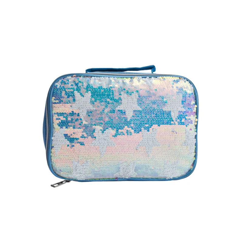 Silver Starssequin Lunch Bag
