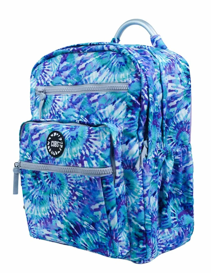 Lilac & Tiffany Blue Tie Dye Senior Backpack