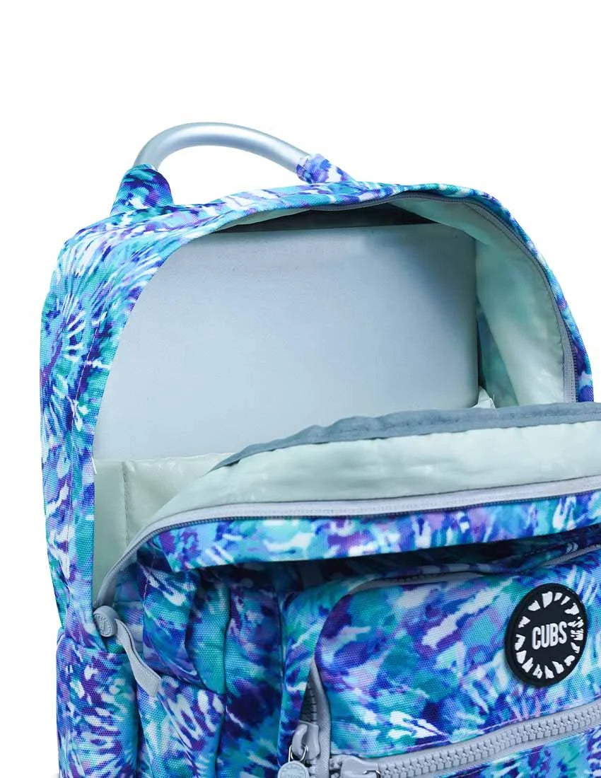 Lilac & Tiffany Blue Tie Dye Senior Backpack