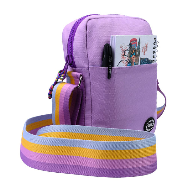 Lilac/Purple Cross Body Bag