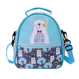 Cuddly Blue Bear Lunch Bag