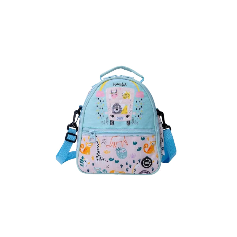 Fun Animals on the bus Pre-School Lunch bag