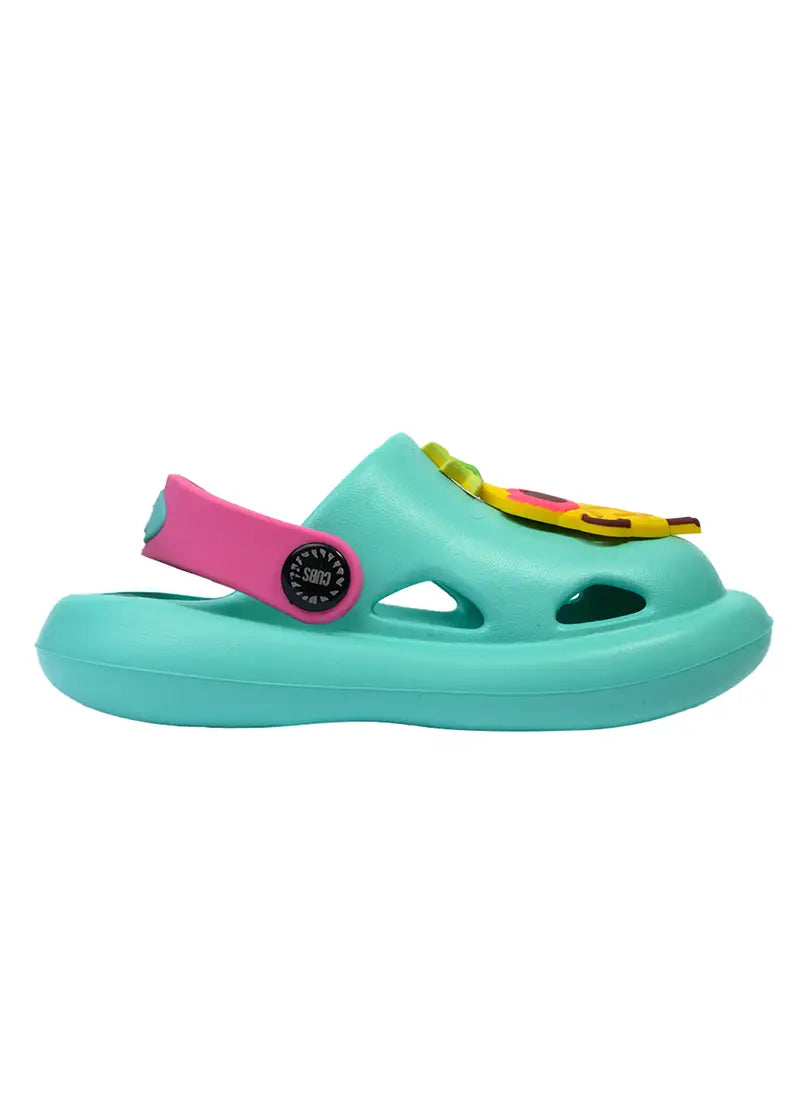 Kids Clog Panda Purple