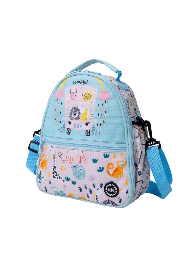Fun Animals on the bus Pre-School Lunch bag