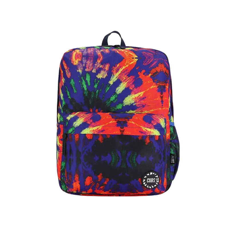 Red/Black Tie Dye Junior Student Backpack