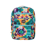 Purple Sun Rays Tie Dye Senior Backpack
