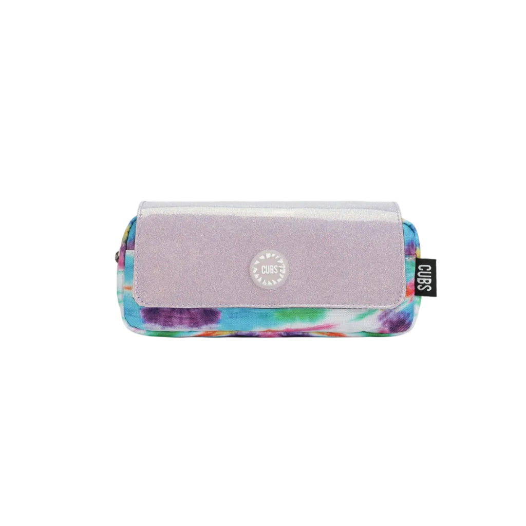 Pink and Purple tie dye High School Pencil Case