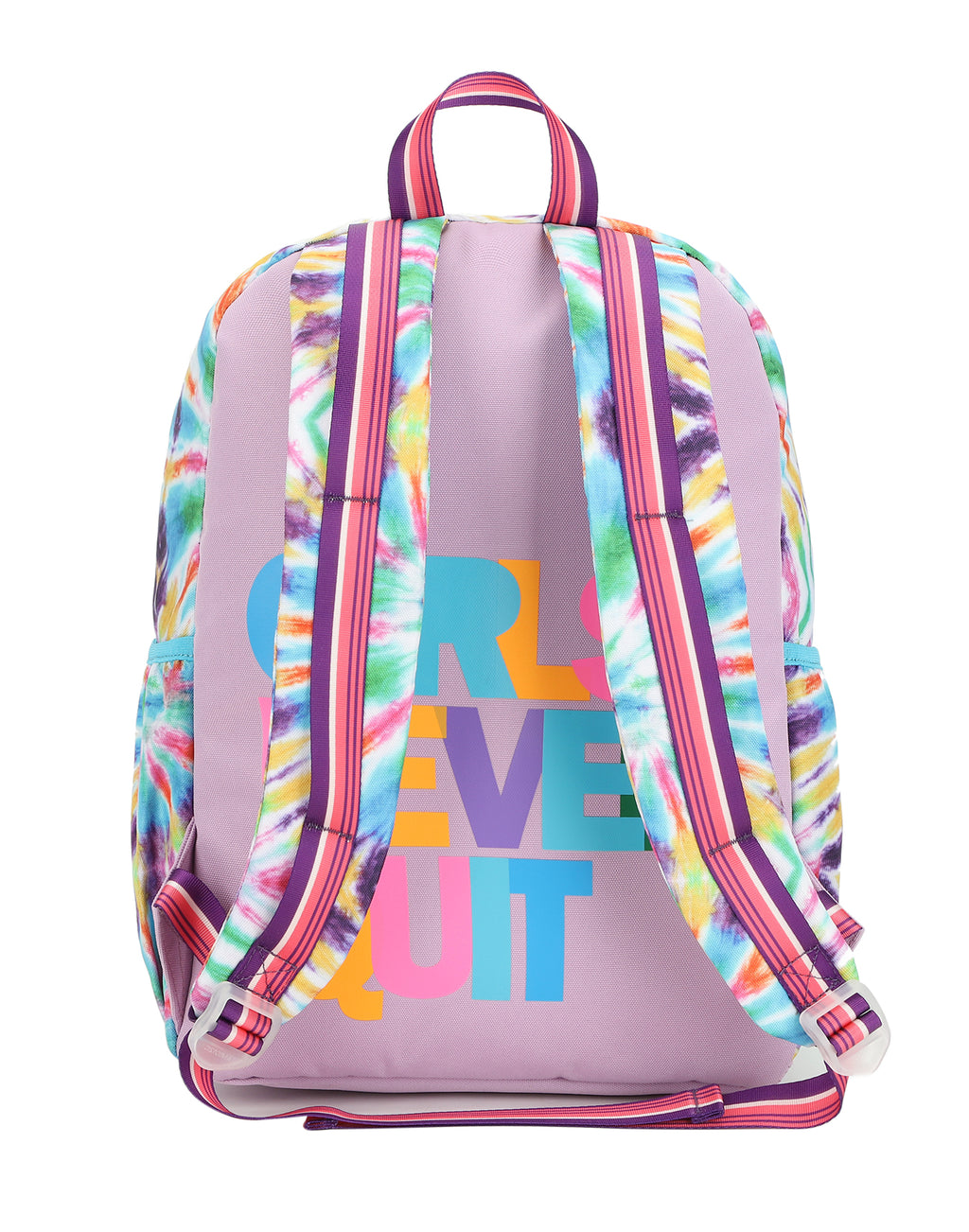 Pink and Purple tie dye High School Backpack