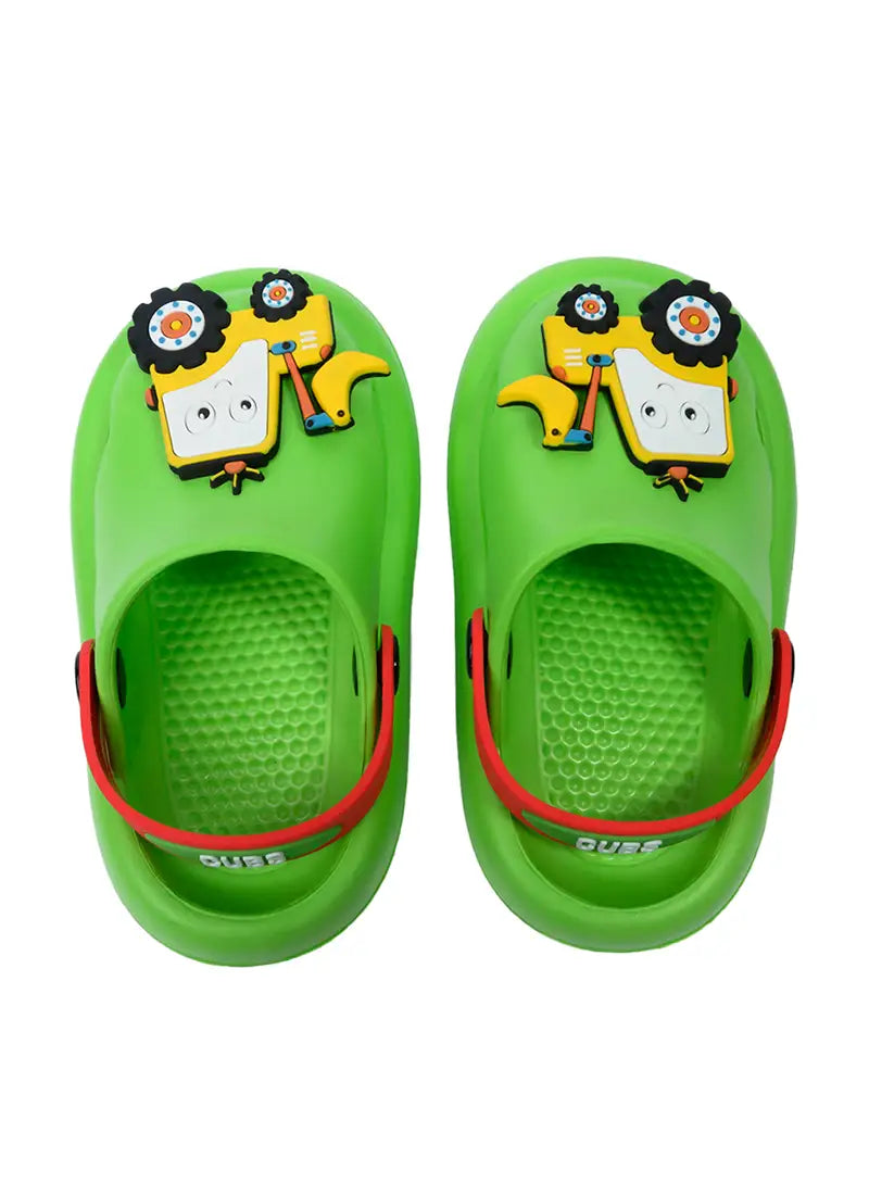 Kids Clog Turquoise Monsters