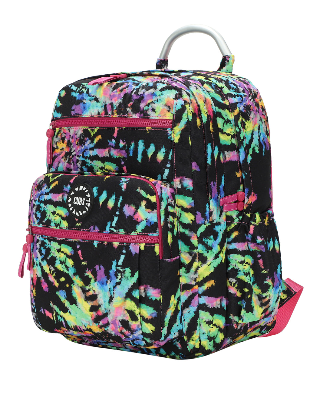 Black Canvas Neon Colors Senior Student backpack