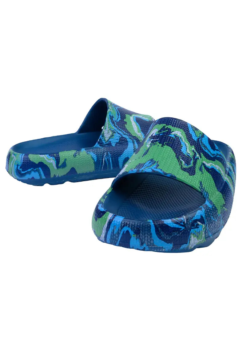 Blue/Green Psychedelic Eva Virgo Boys/Men