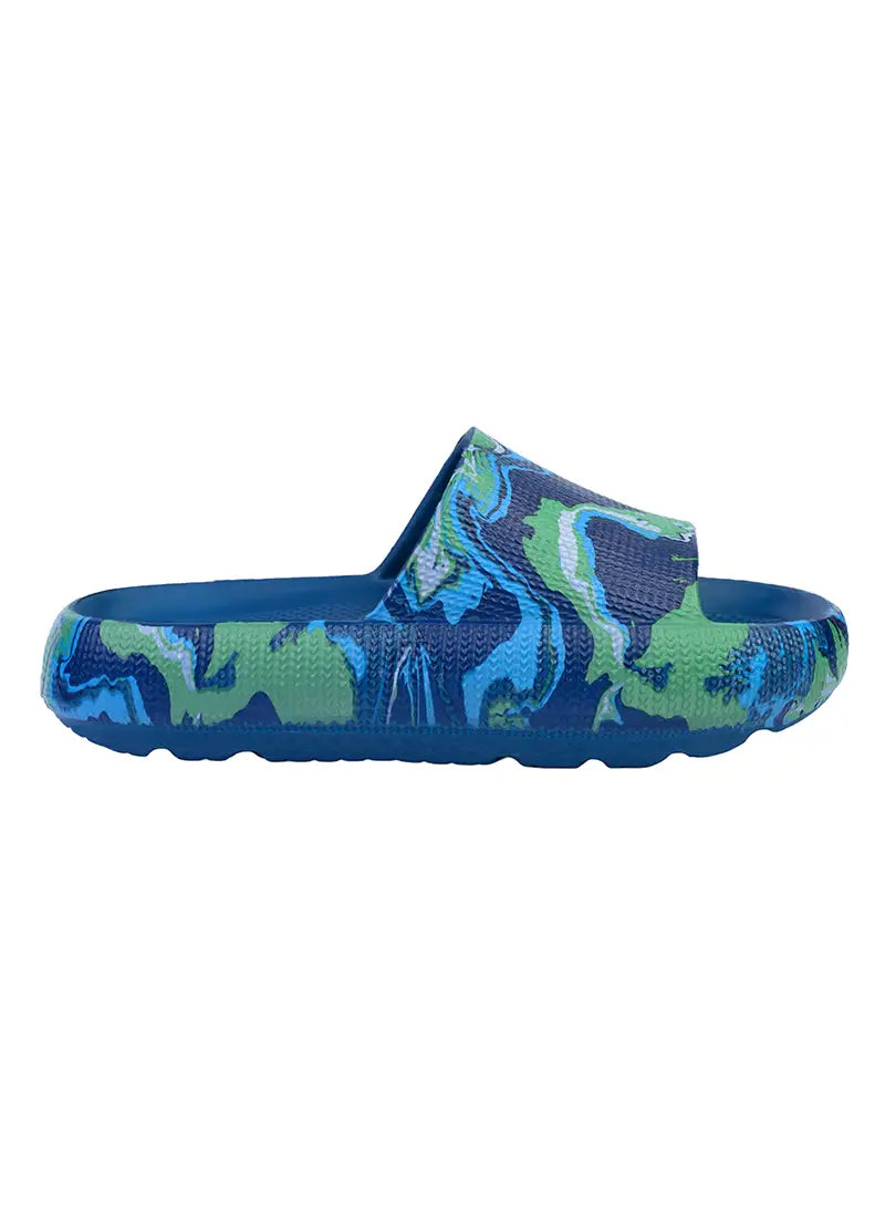 Blue/Green Psychedelic Eva Virgo Boys/Men