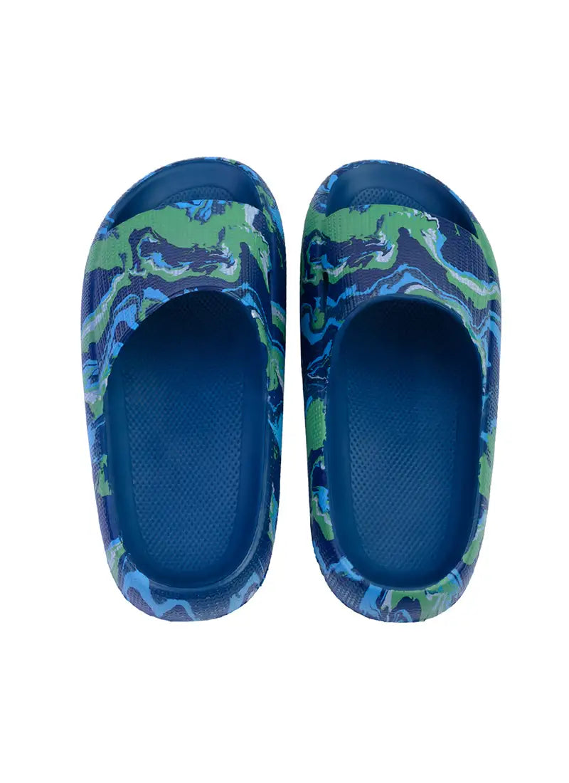 Blue/Green Psychedelic Eva Virgo Boys/Men
