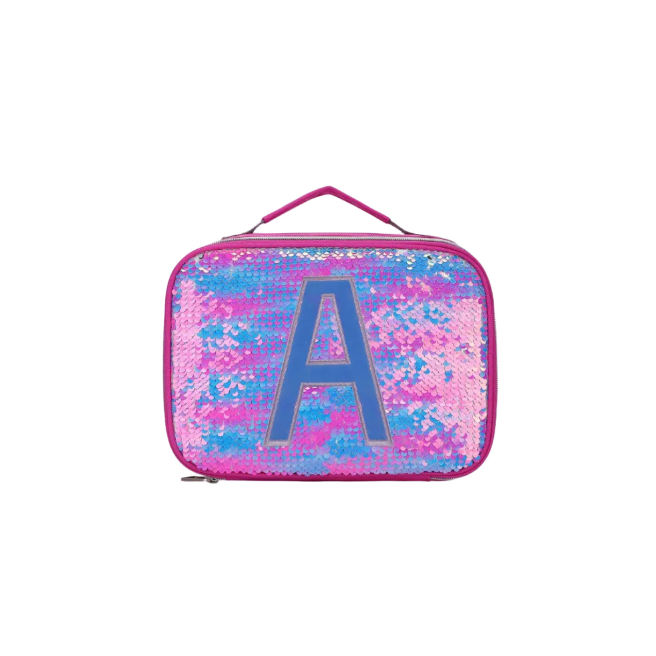 MultiColor sequin with letter A (lunch)