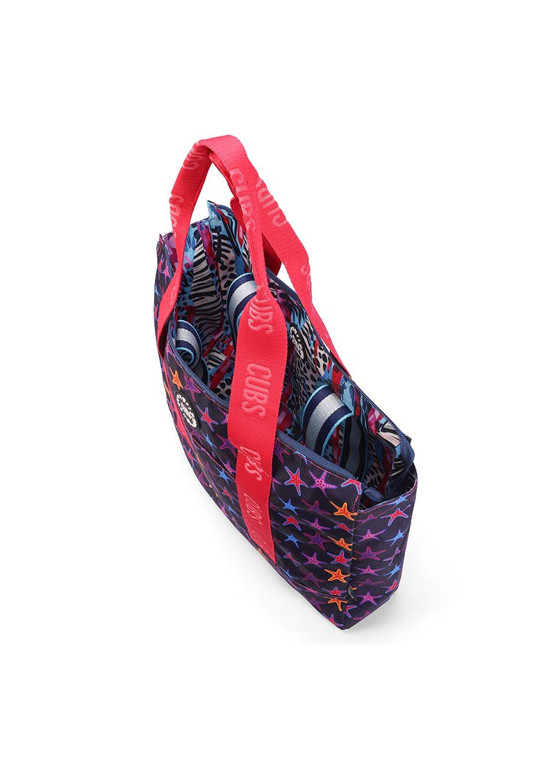 Art and Dark Stars Double Face Tote Bag