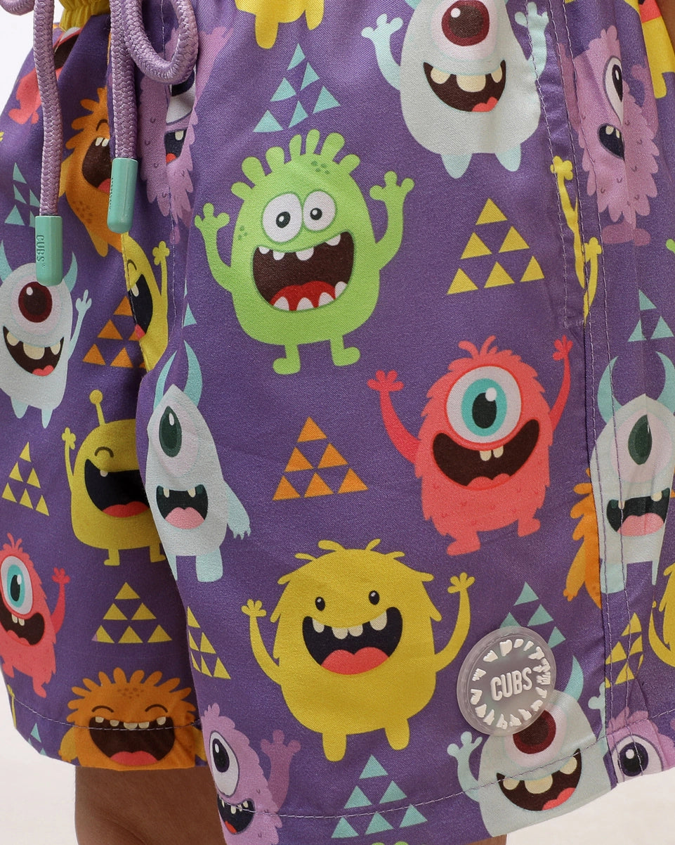 CUBS Baby Monsters Swim Trunk