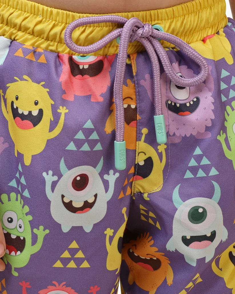 CUBS Baby Monsters Swim Trunk