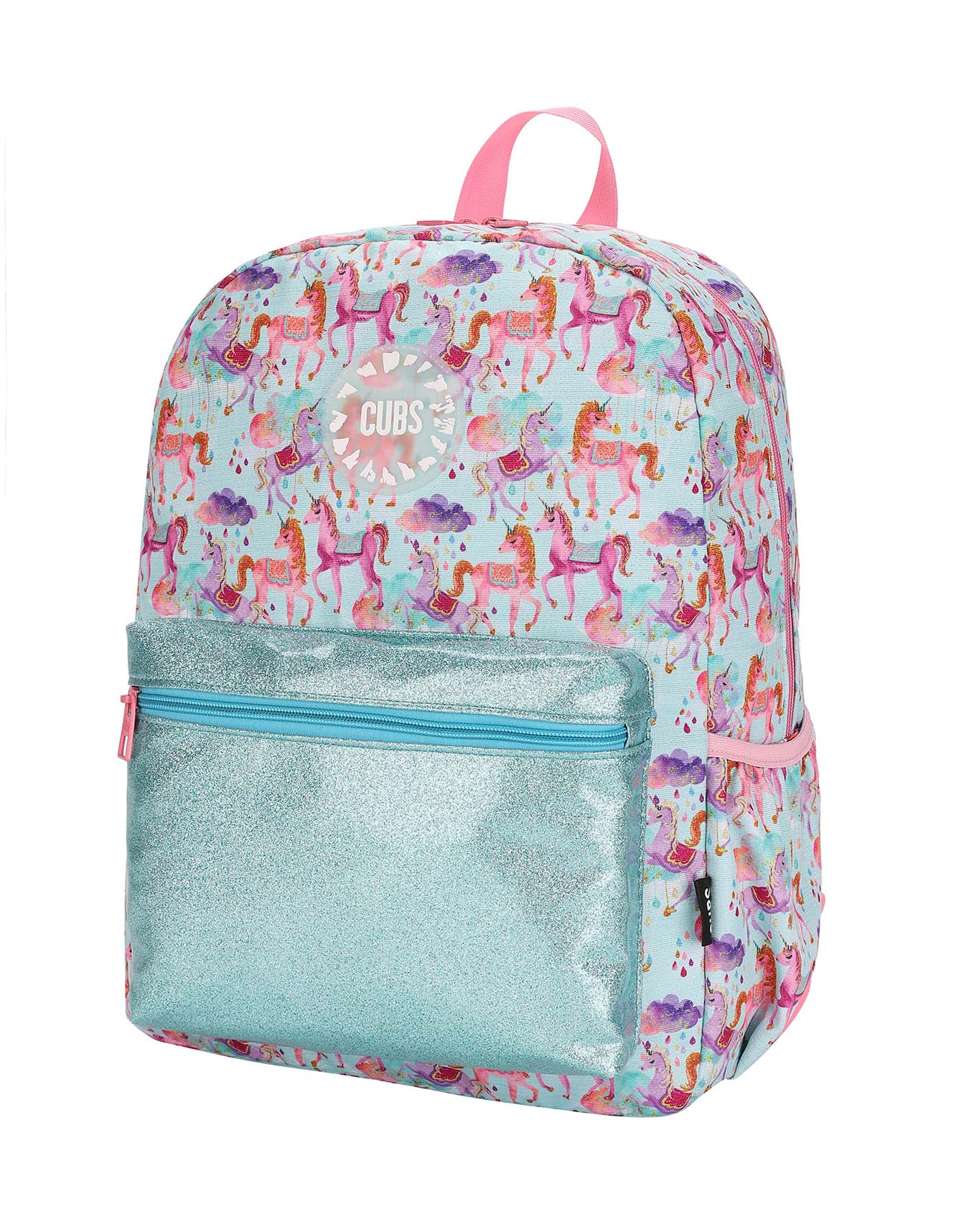 Baby Blue Baby Unicorn Glittery Junior Backpack
