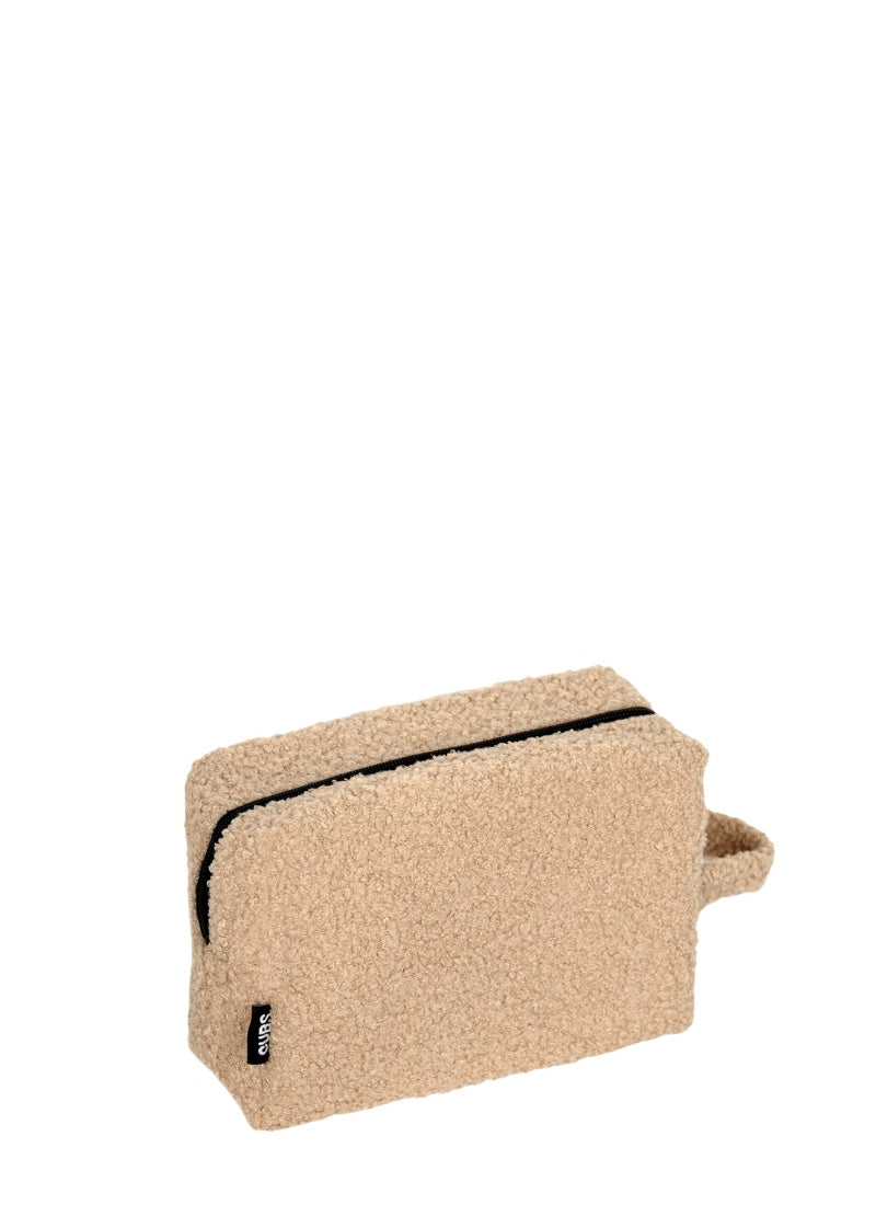Fur Pouch with letter P