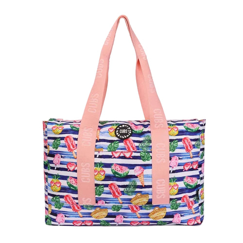Beachy Summer Vibes Double Face Tote Bag