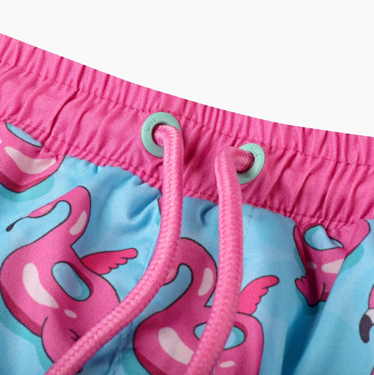 CUBS Blue Flamingo Swim Trunk