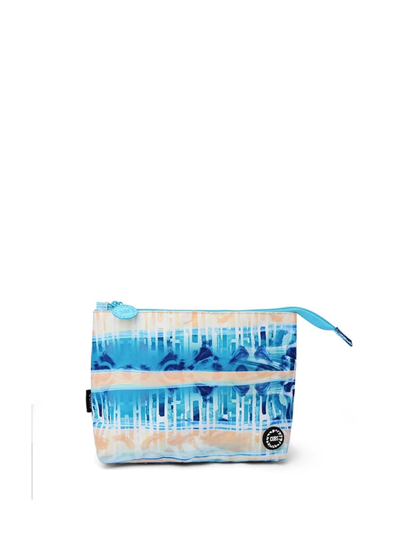 Blue Peach Medium Pouch