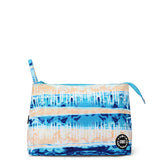 Blue & Peach Large Pouch