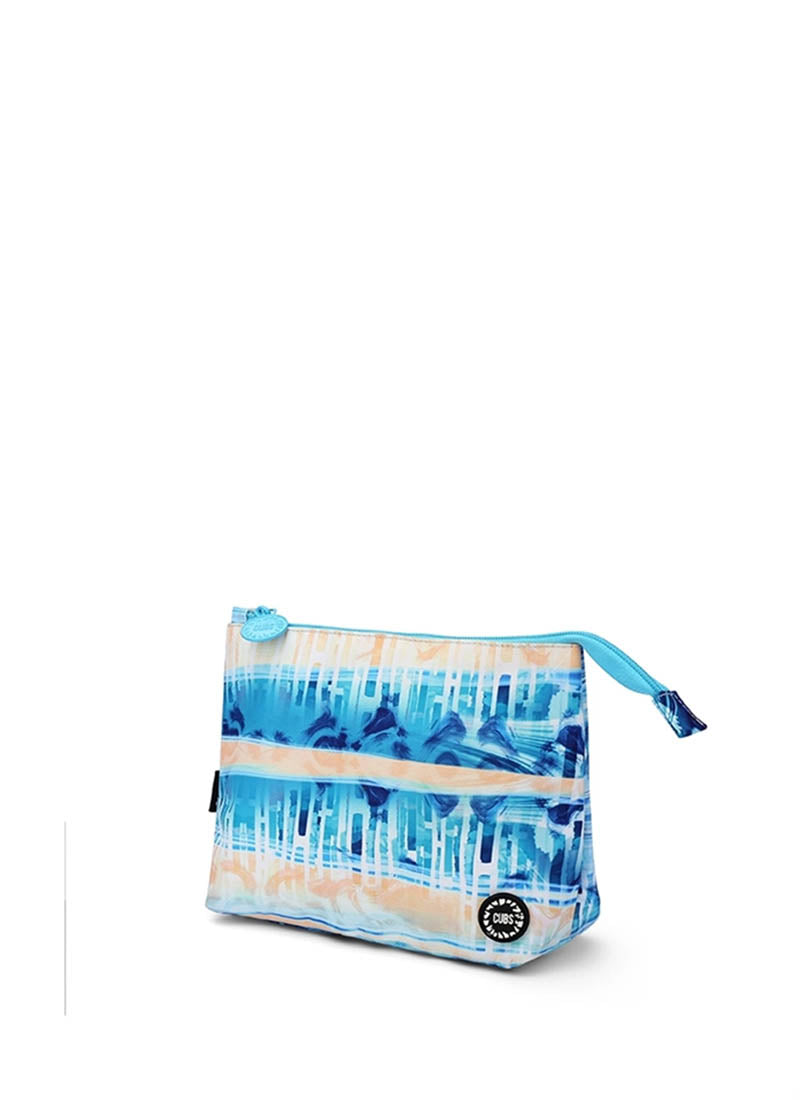 Blue Peach Medium Pouch