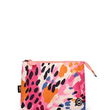 Brown Leopard Medium Pouch