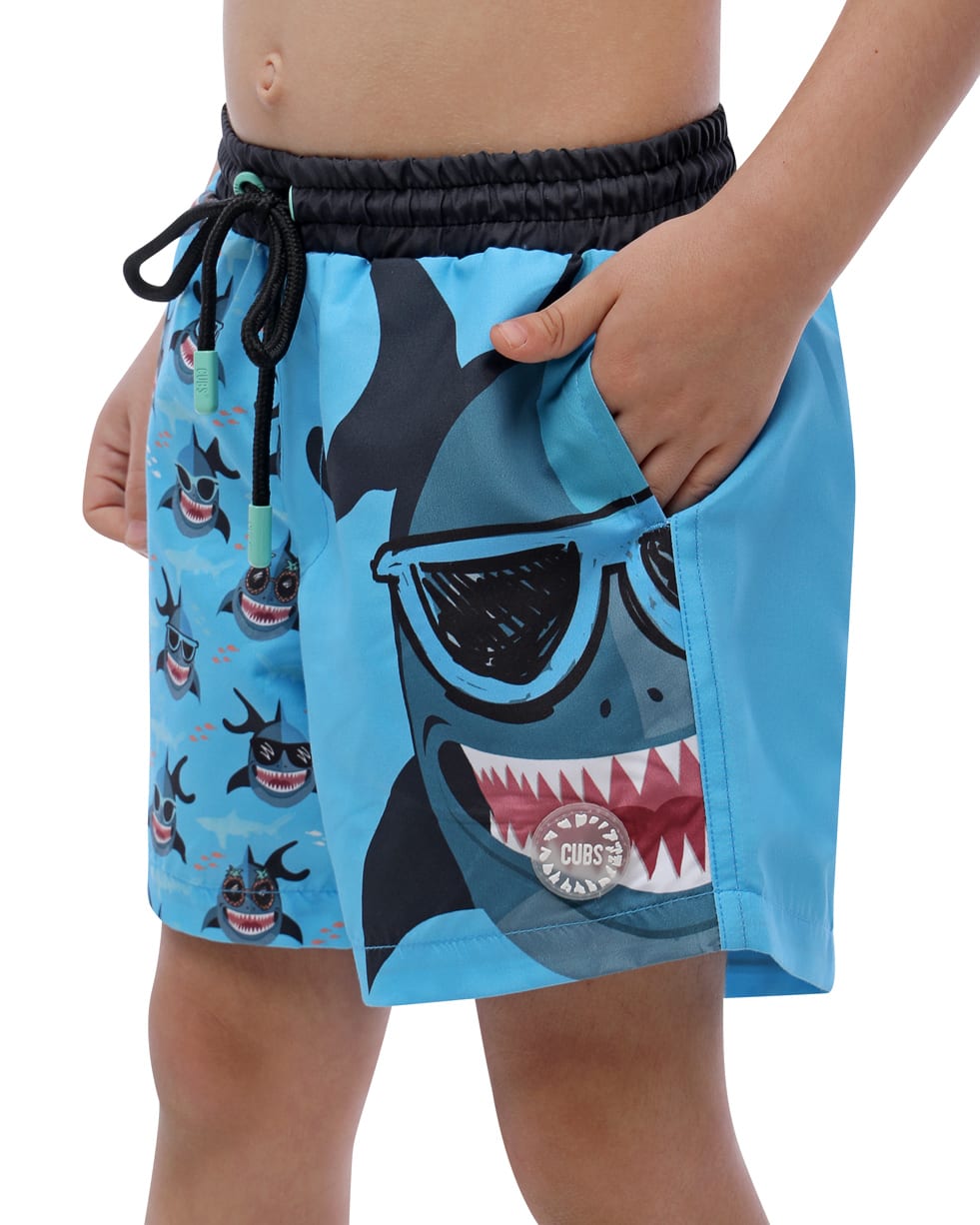CUBS Cool Shark Swim Trunk